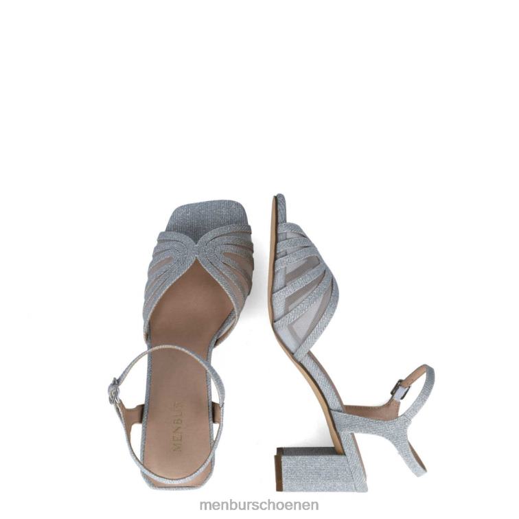 zilver sandalen 64N062825 pollux vrouwen Menbur