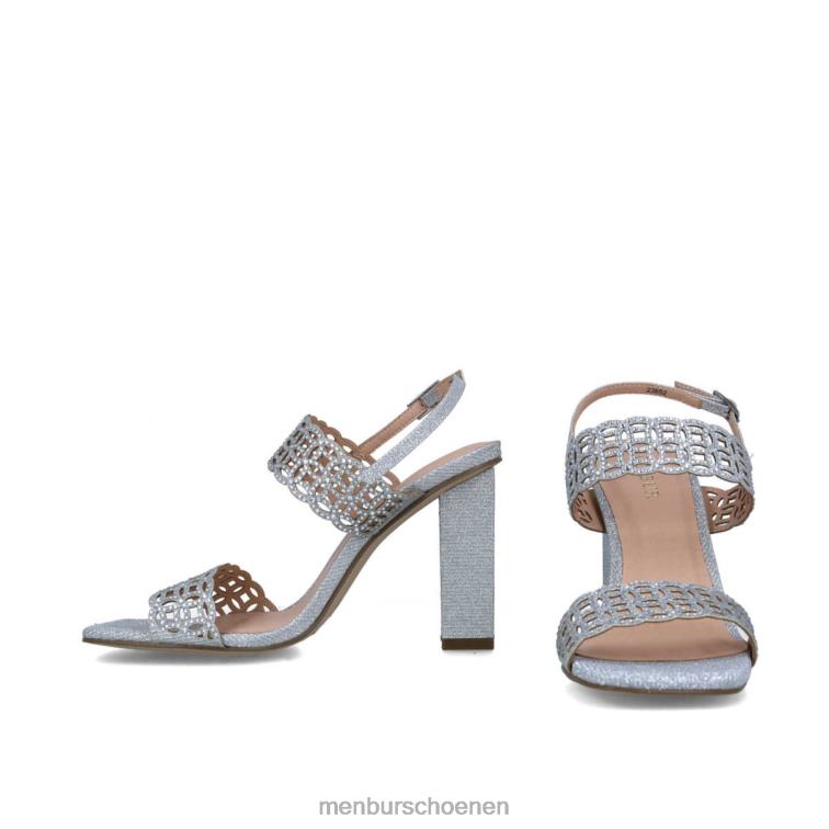 zilver sandalen 64N062849 auriga vrouwen Menbur