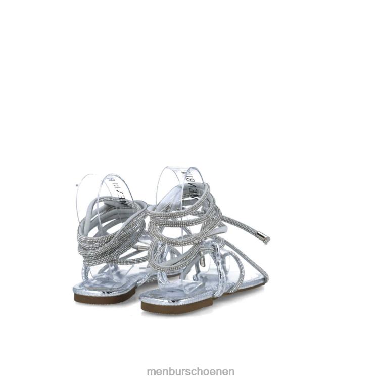 zilver sandalen 64N062922 lepus vrouwen Menbur