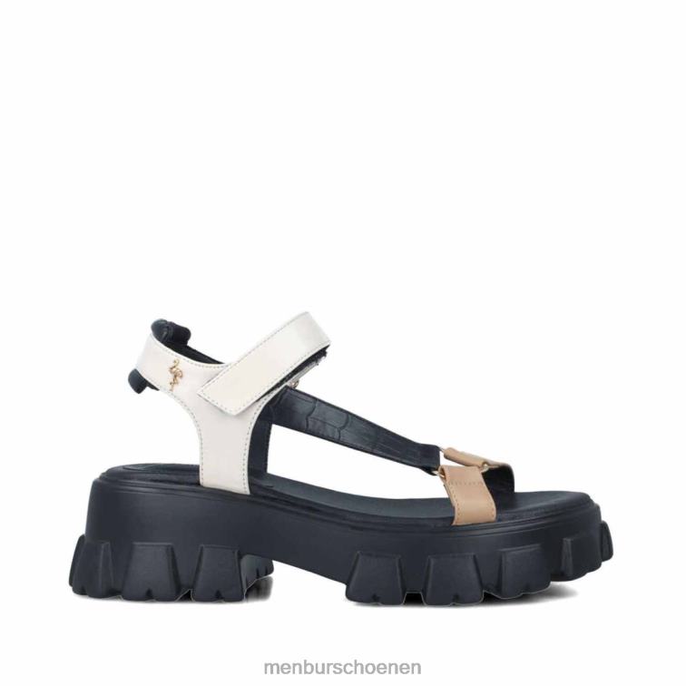 zwart sandalen 64N06157 slangen vrouwen Menbur