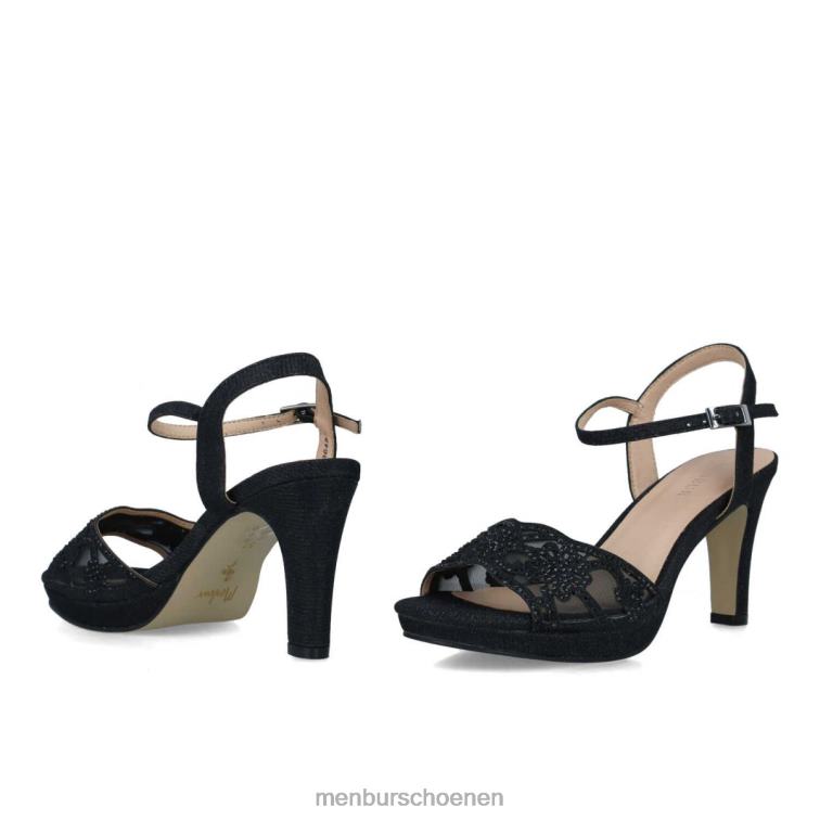 zwart sandalen 64N062549 apus vrouwen Menbur