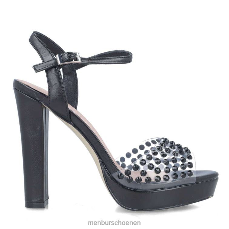 zwart sandalen 64N062578 ara vrouwen Menbur