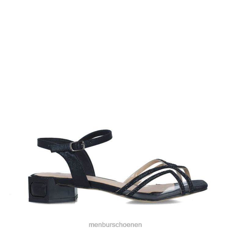 zwart sandalen 64N062649 karina vrouwen Menbur