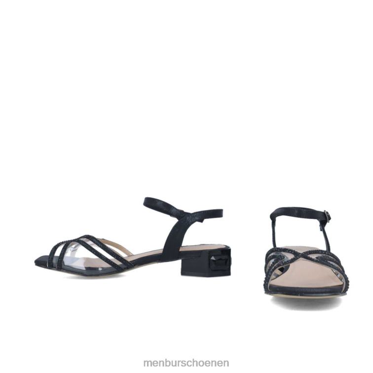 zwart sandalen 64N062649 karina vrouwen Menbur