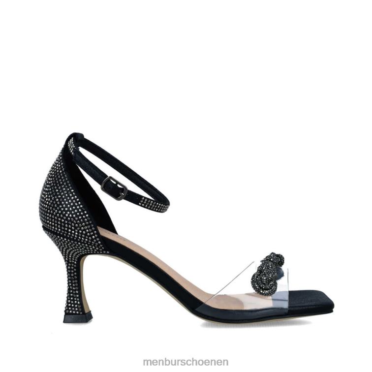 zwart sandalen 64N062786 perseus vrouwen Menbur