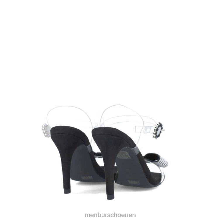 zwart sandalen 64N0673 Dorado vrouwen Menbur