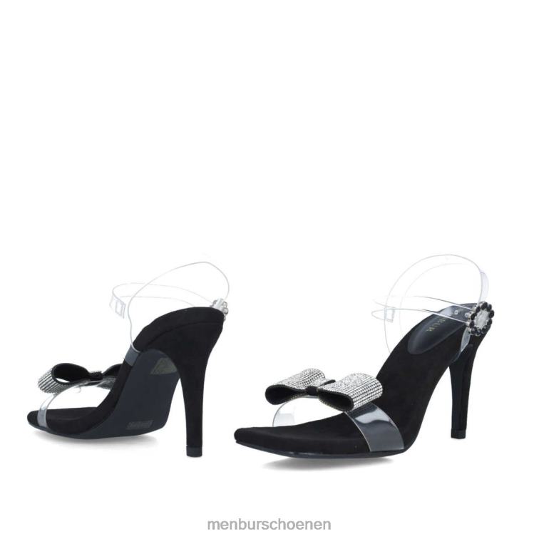 zwart sandalen 64N0673 Dorado vrouwen Menbur