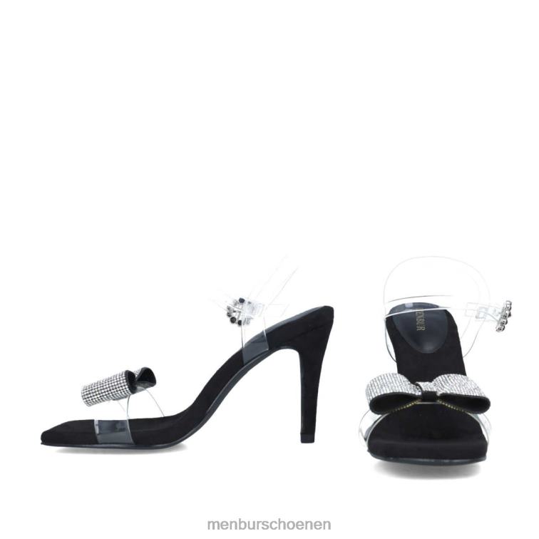 zwart sandalen 64N0673 Dorado vrouwen Menbur