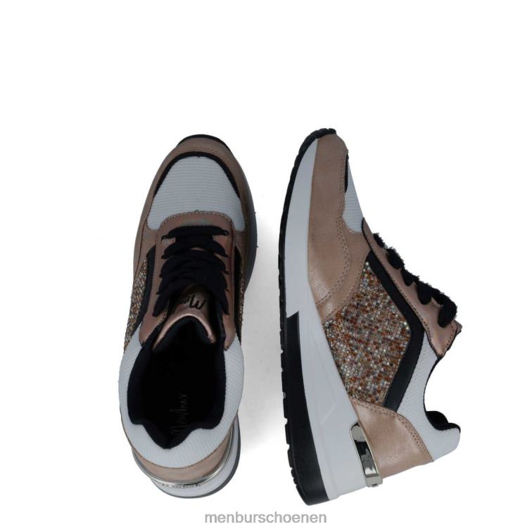 beige sportschoenen 64N063659 tracia vrouwen Menbur