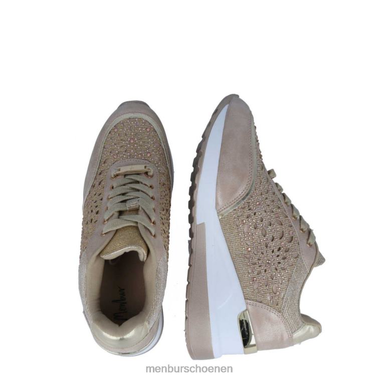 beige sportschoenen 64N063698 kanaalaccia vrouwen Menbur