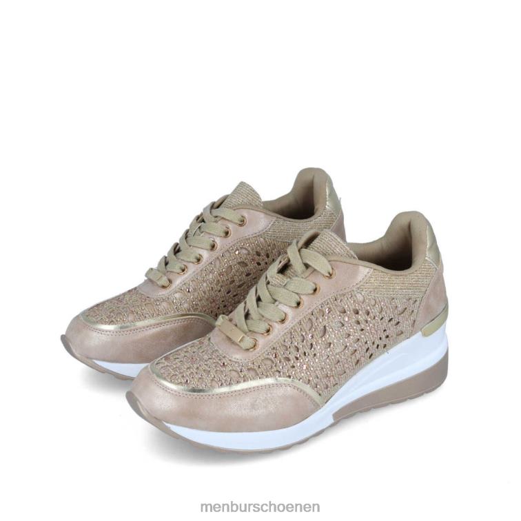beige sportschoenen 64N063698 kanaalaccia vrouwen Menbur