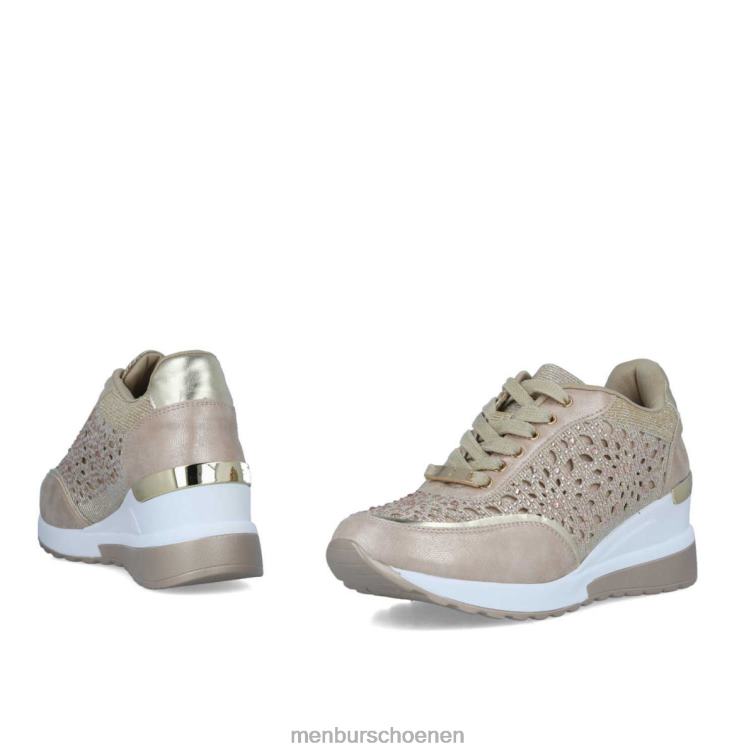 beige sportschoenen 64N063698 kanaalaccia vrouwen Menbur