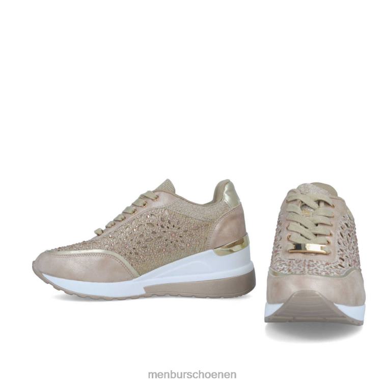 beige sportschoenen 64N063698 kanaalaccia vrouwen Menbur