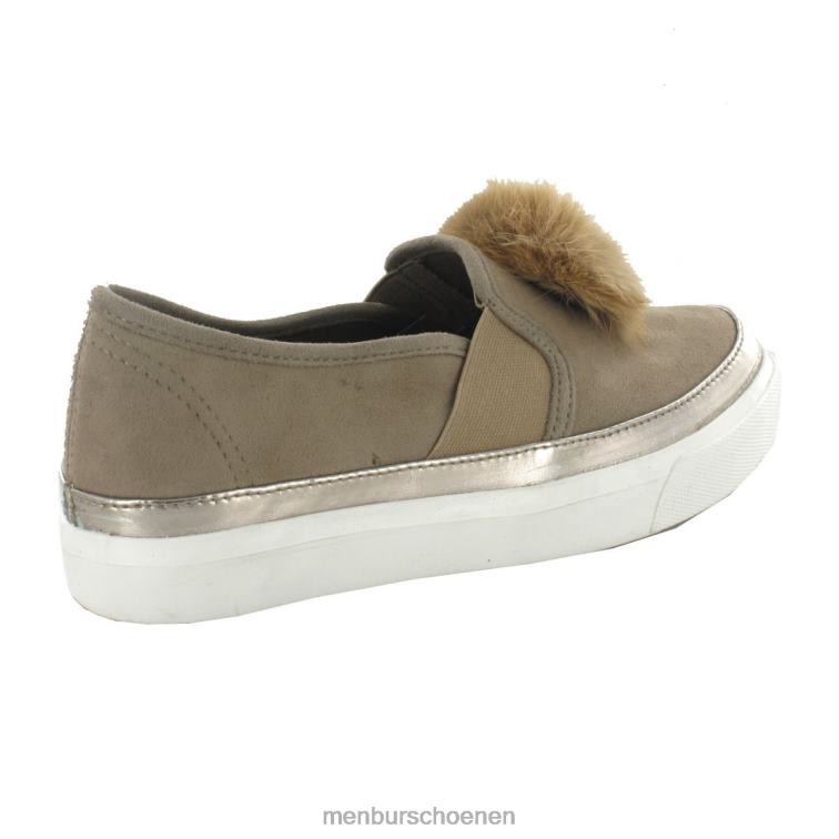 beige sportschoenen 64N063708 luieten vrouwen Menbur