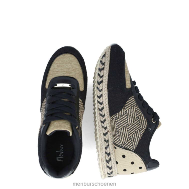 beige sportschoenen 64N06682 verzaglia vrouwen Menbur