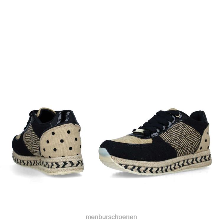 beige sportschoenen 64N06682 verzaglia vrouwen Menbur