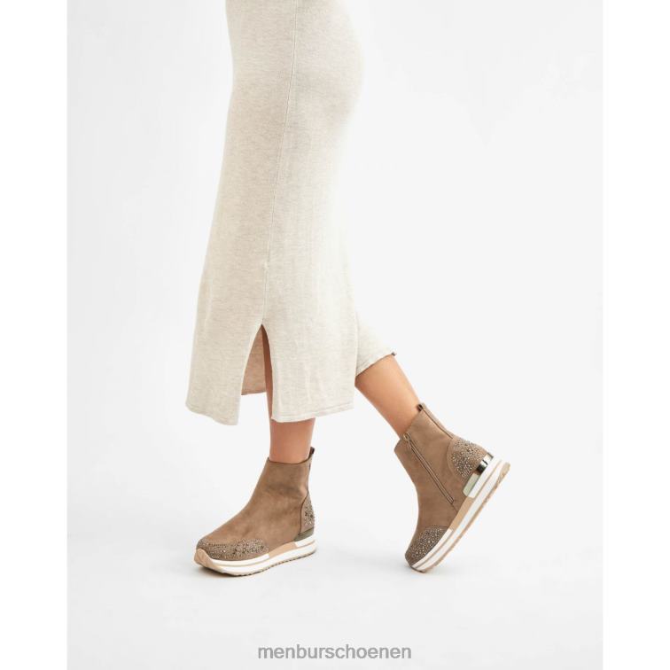 bruin sportschoenen 64N06582 pioenroos vrouwen Menbur