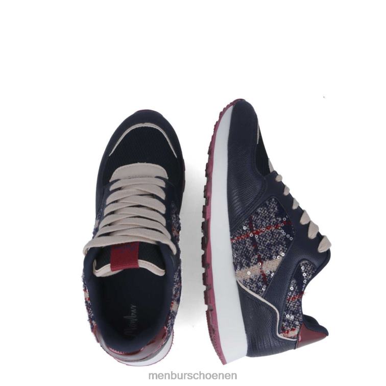 donkerblauw sportschoenen 64N06633 amaranta vrouwen Menbur