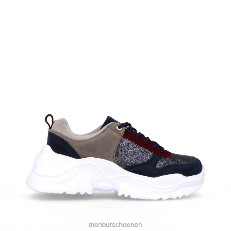 donkerblauw sportschoenen 64N06651 schildpad vrouwen Menbur