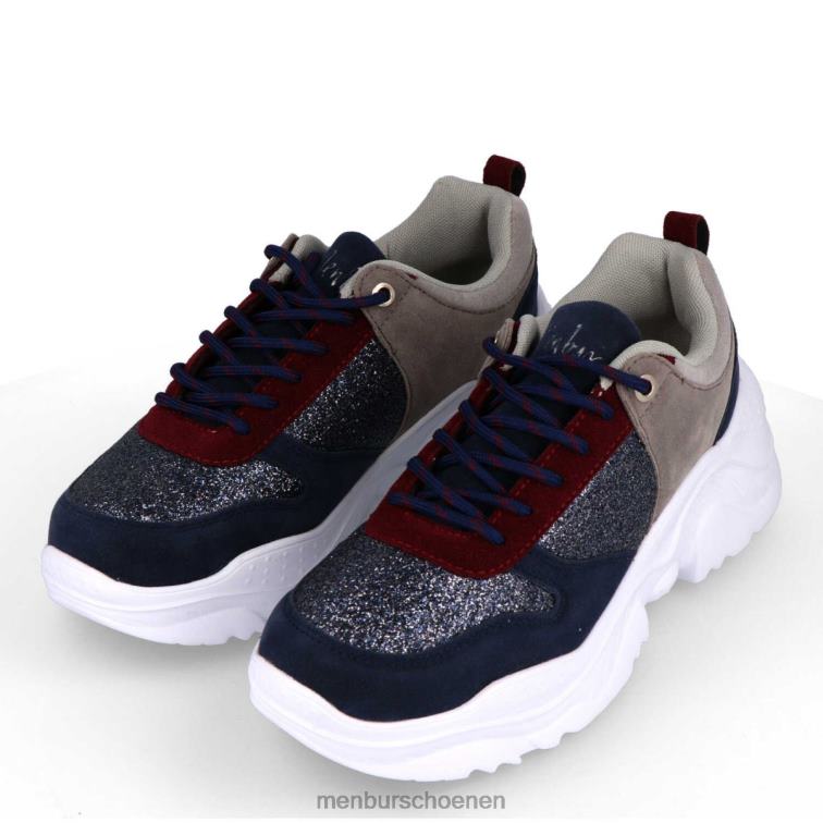 donkerblauw sportschoenen 64N06651 schildpad vrouwen Menbur