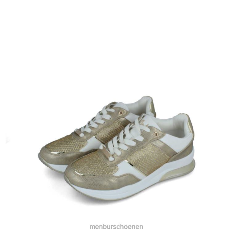 goud sportschoenen 64N06617 vlecht vrouwen Menbur