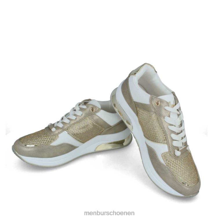 goud sportschoenen 64N06617 vlecht vrouwen Menbur