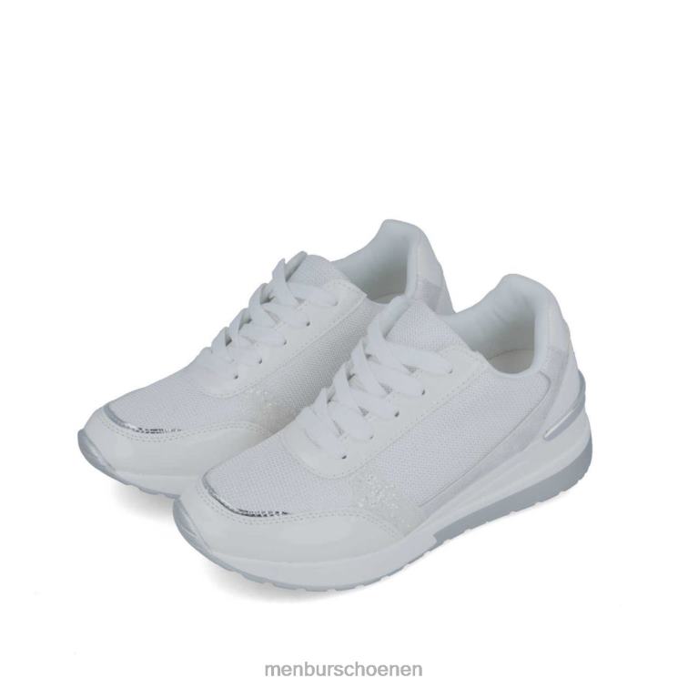 zilver sportschoenen 64N06581 Kleef vrouwen Menbur