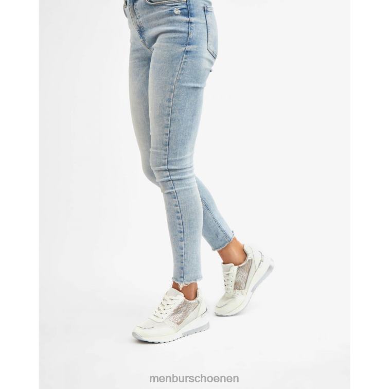 zilver sportschoenen 64N06581 Kleef vrouwen Menbur