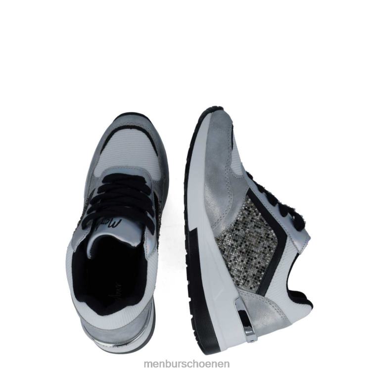zilver sportschoenen 64N06595 tracia vrouwen Menbur