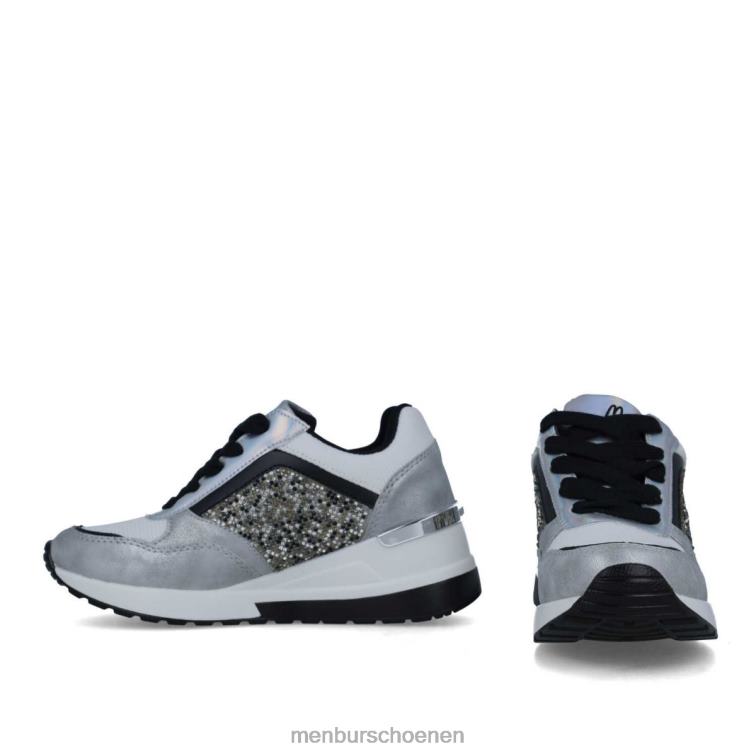 zilver sportschoenen 64N06595 tracia vrouwen Menbur