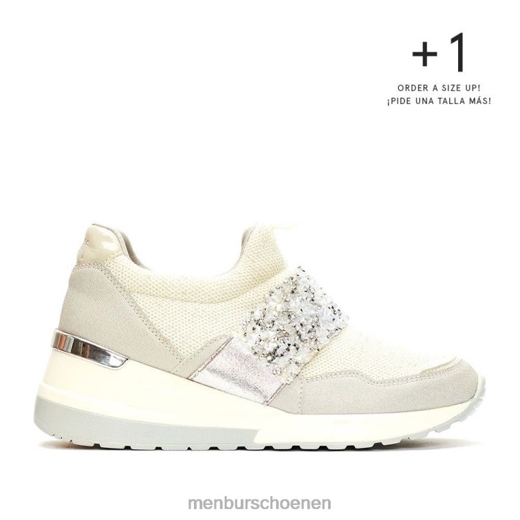 zilver sportschoenen 64N06646 vitri vrouwen Menbur