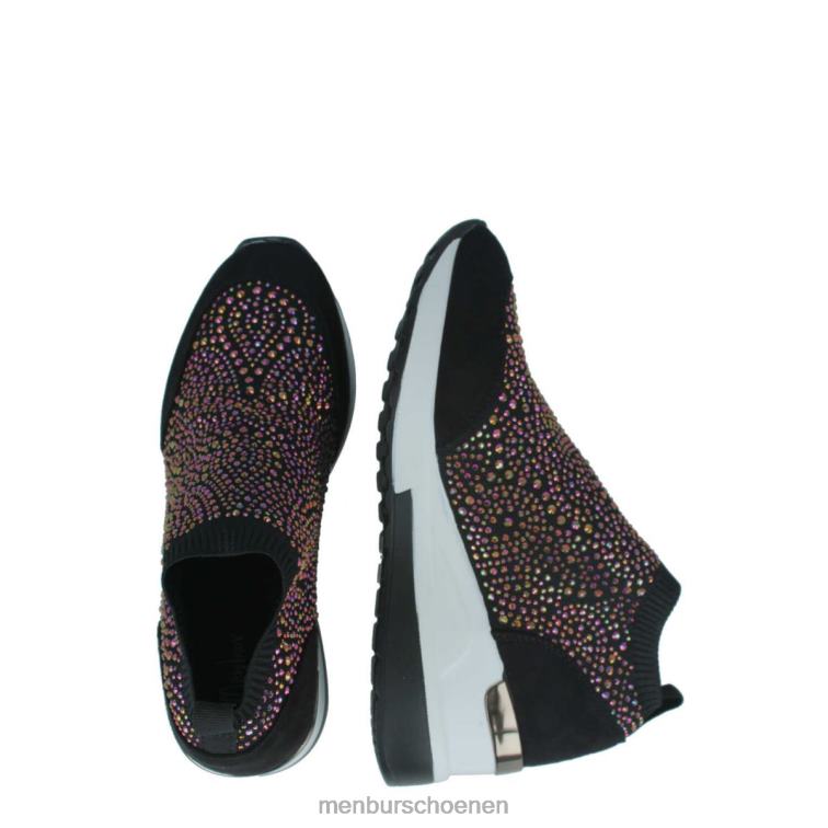 zwart sportschoenen 64N063666 bulgarno vrouwen Menbur