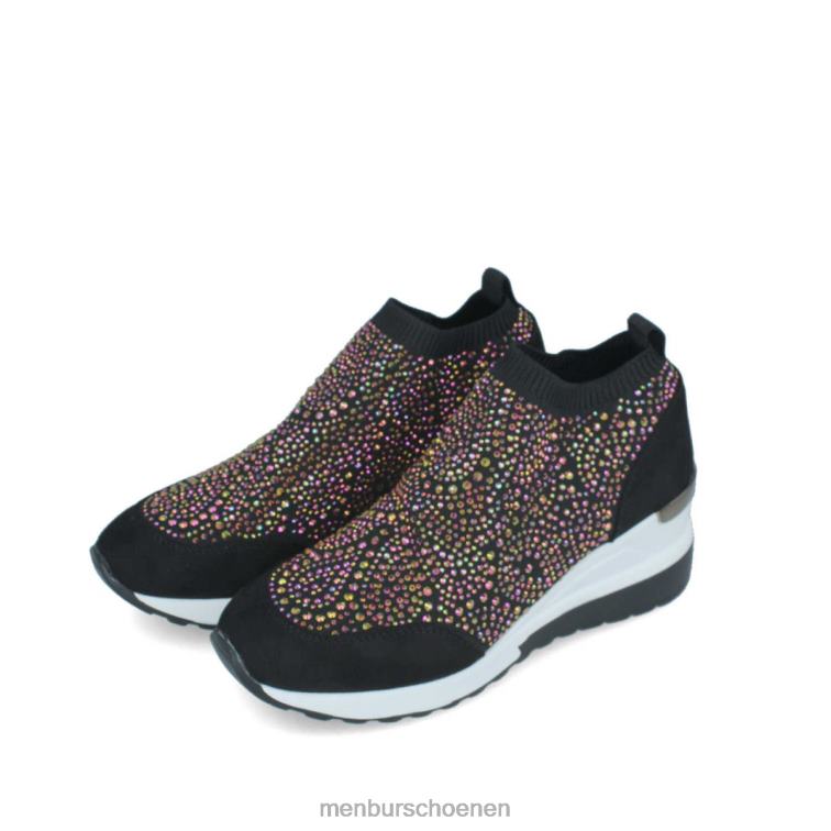 zwart sportschoenen 64N063666 bulgarno vrouwen Menbur