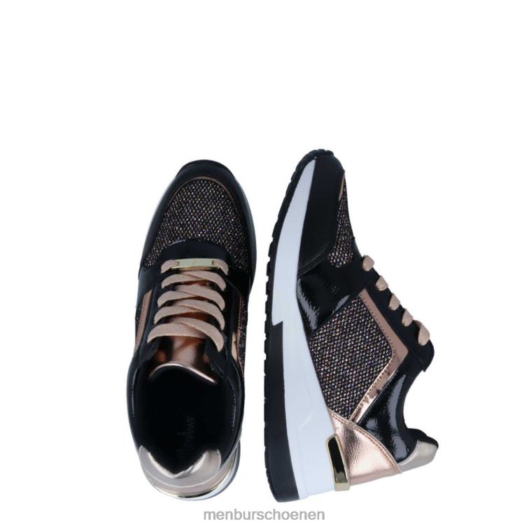 zwart sportschoenen 64N063699 caprarola vrouwen Menbur