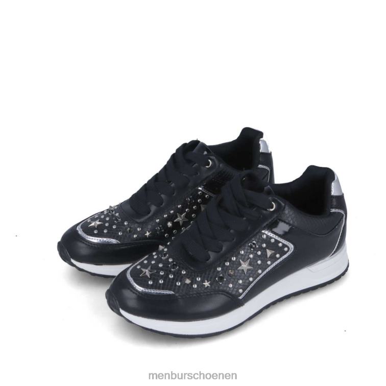 zwart sportschoenen 64N06600 Sabina vrouwen Menbur