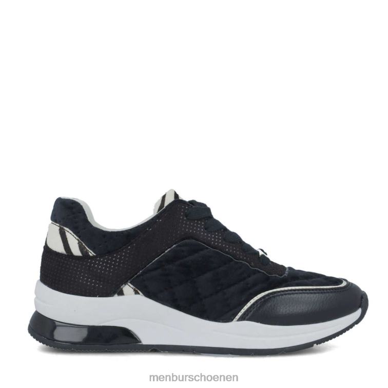 zwart sportschoenen 64N06607 almandino vrouwen Menbur