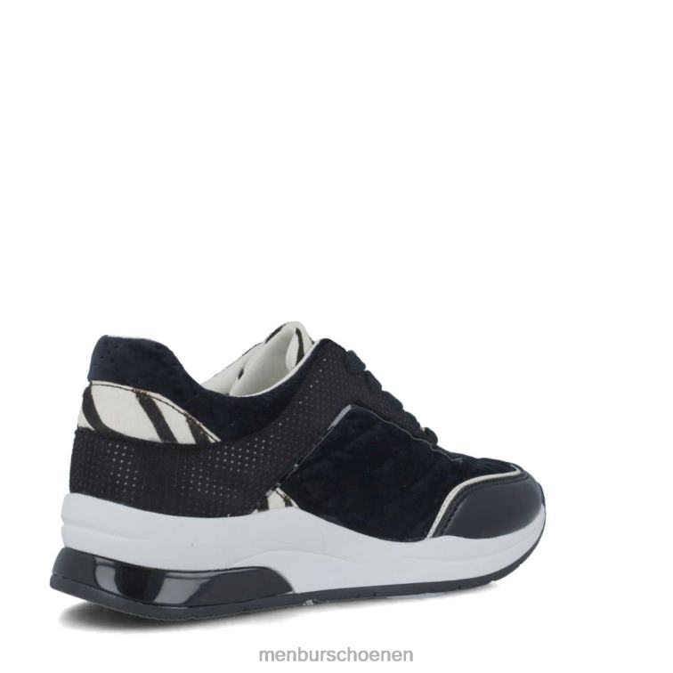 zwart sportschoenen 64N06607 almandino vrouwen Menbur