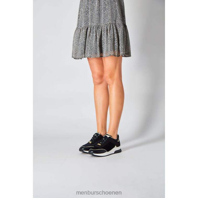 zwart sportschoenen 64N06607 almandino vrouwen Menbur