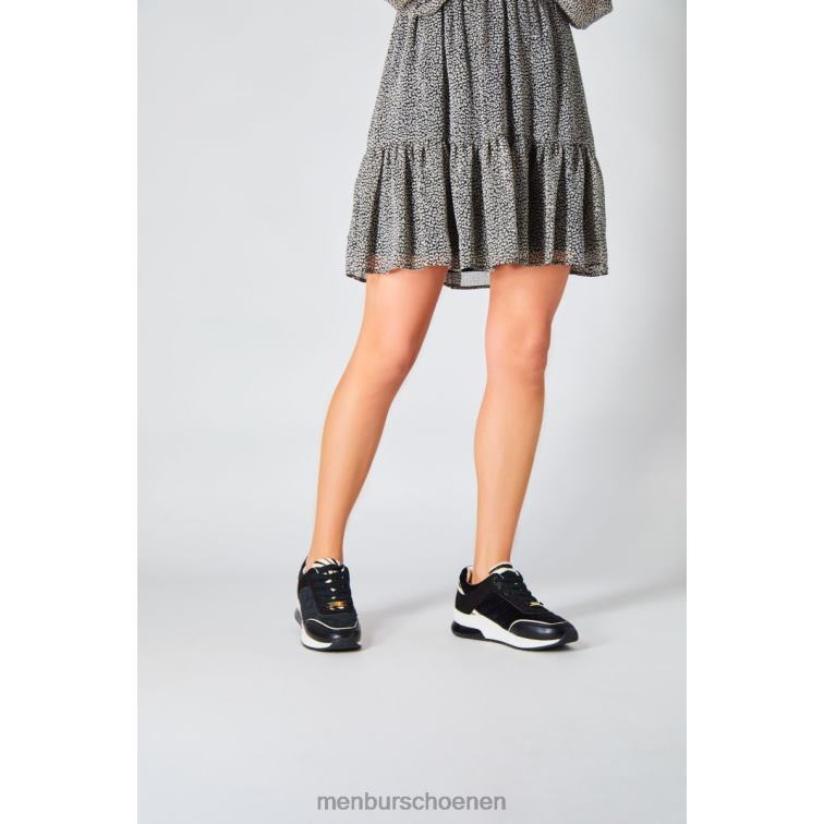 zwart sportschoenen 64N06607 almandino vrouwen Menbur