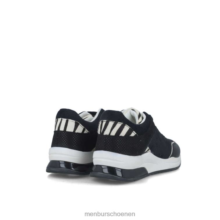 zwart sportschoenen 64N06607 almandino vrouwen Menbur