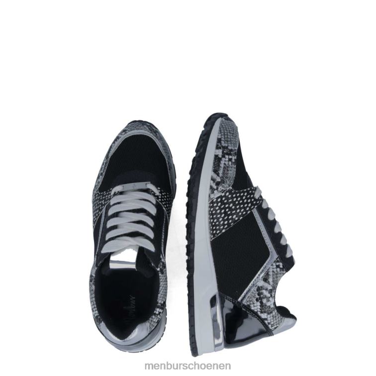 zwart sportschoenen 64N06666 caprese vrouwen Menbur