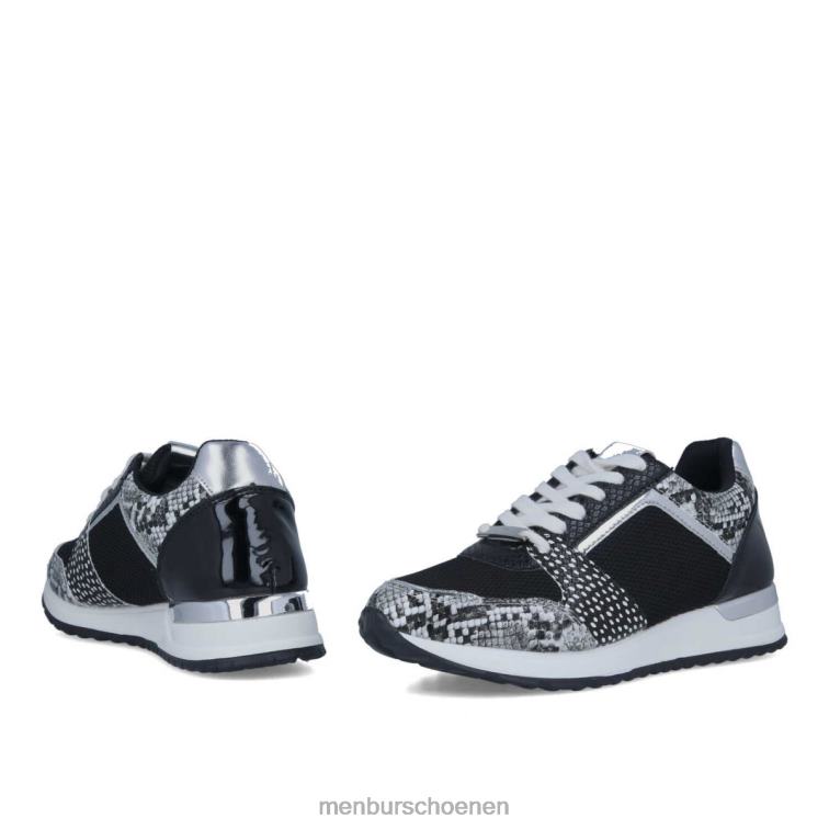 zwart sportschoenen 64N06666 caprese vrouwen Menbur