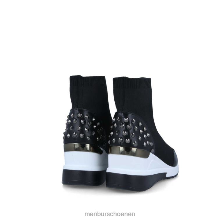 zwart sportschoenen 64N06670 voorkant vrouwen Menbur