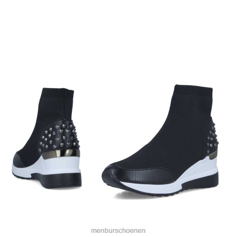 zwart sportschoenen 64N06670 voorkant vrouwen Menbur
