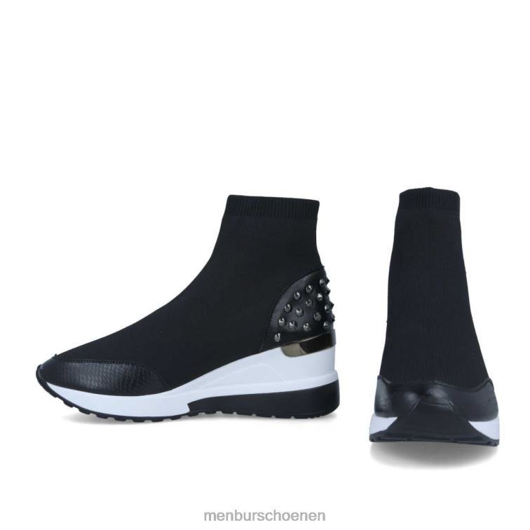 zwart sportschoenen 64N06670 voorkant vrouwen Menbur