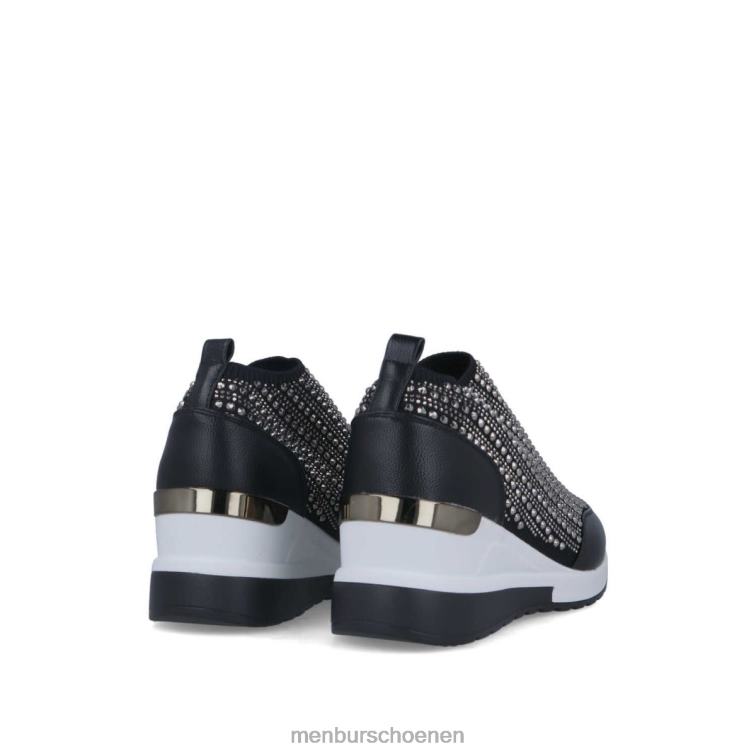zwart sportschoenen 64N06676 heliconia vrouwen Menbur