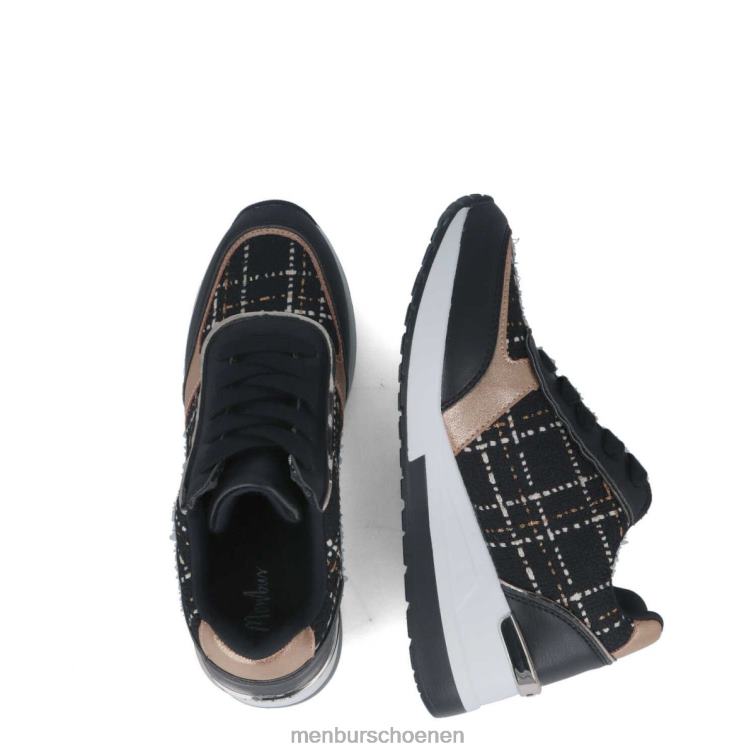 zwart sportschoenen 64N06677 calendula vrouwen Menbur