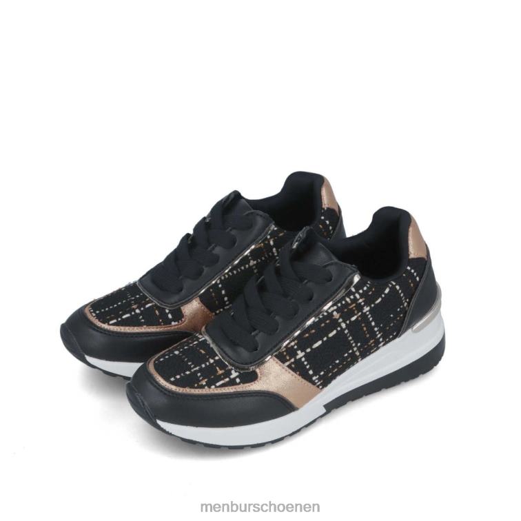 zwart sportschoenen 64N06677 calendula vrouwen Menbur