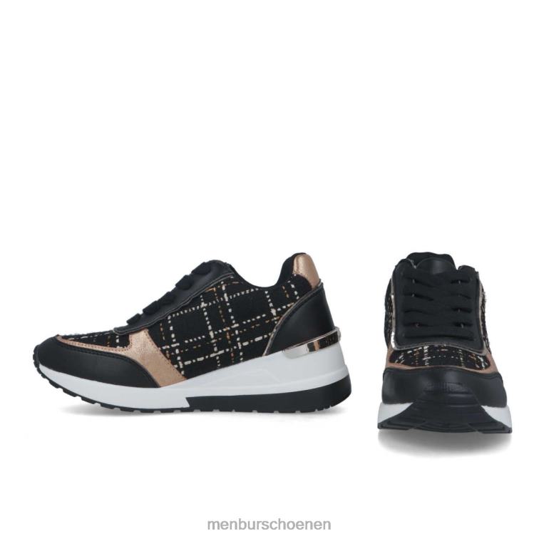 zwart sportschoenen 64N06677 calendula vrouwen Menbur