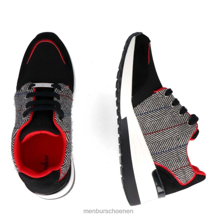 zwart sportschoenen 64N06707 sperlinga vrouwen Menbur